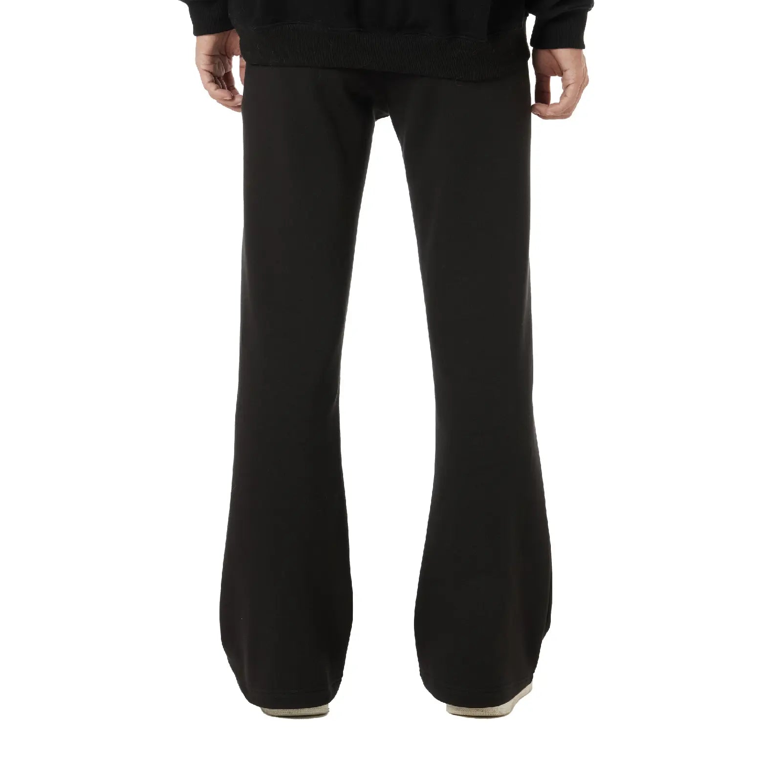 BRISIRA Men'S Flared Sweatpants Fleece Lined with Bell Bottoms Pockets Joggers for Men Elastic Drawstring Baggy