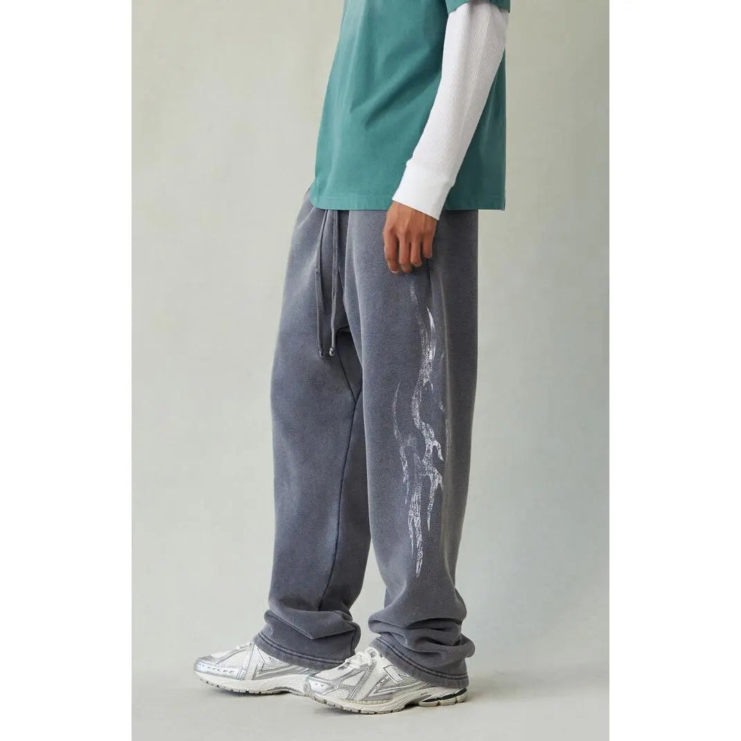 Pacsun Men'S Tribal Fleece Baggy Sweatpants
