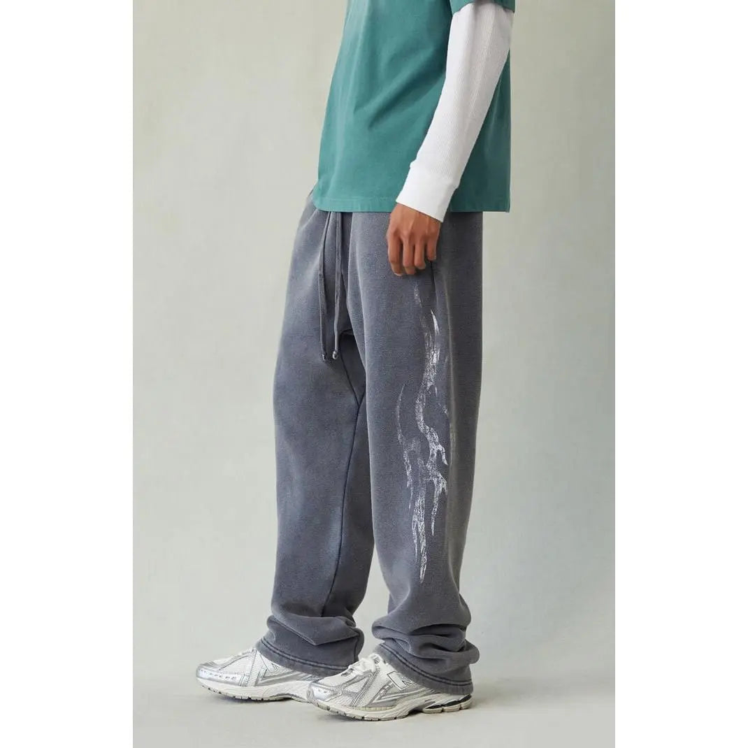 Pacsun Men'S Tribal Fleece Baggy Sweatpants
